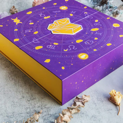 MysticMoon Halloween Countdown Crystal Box – 31 Days of Magic