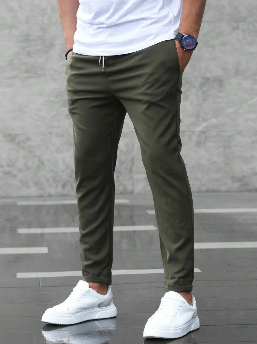 Men's Casual Stretch Pants Flexible And Elegant