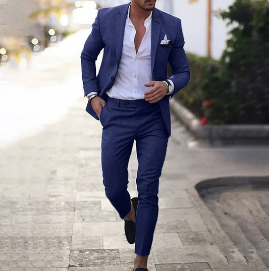 Men's Suit Formal Business Slim Fit