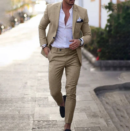 Men's Suit Formal Business Slim Fit