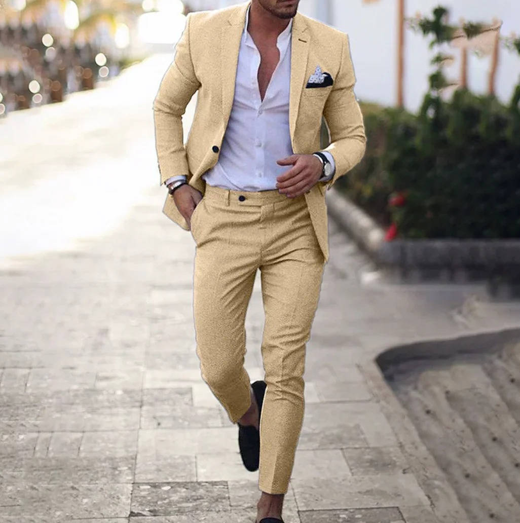Men's Suit Formal Business Slim Fit