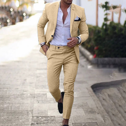 Men's Suit Formal Business Slim Fit