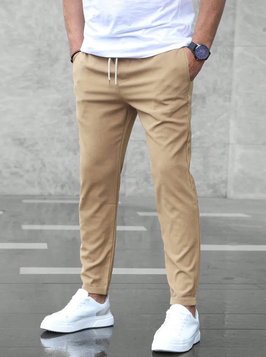 Men's Casual Stretch Pants Flexible And Elegant