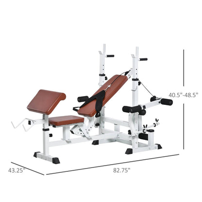 Preacher Curl And Chest Bench For Home