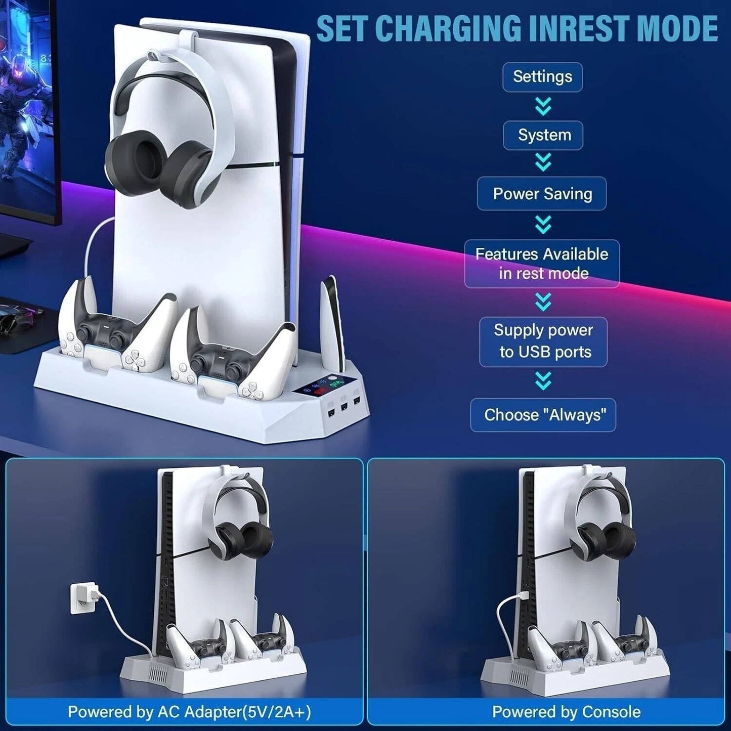 PS5 Cooling Stand