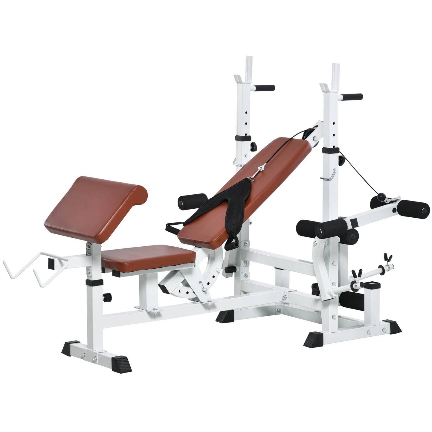Preacher Curl And Chest Bench For Home