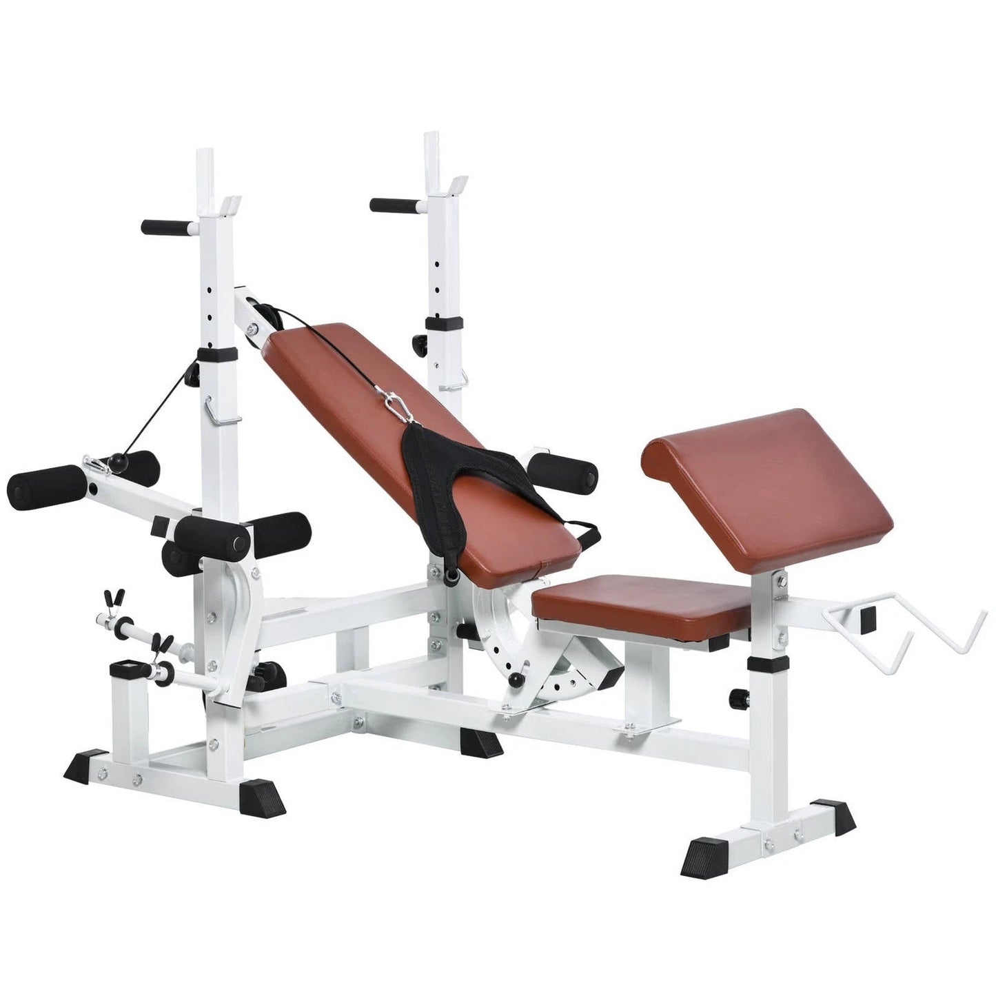 Preacher Curl And Chest Bench For Home