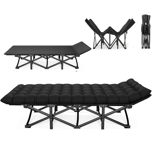 Folding Sleeping Cot With Mattress