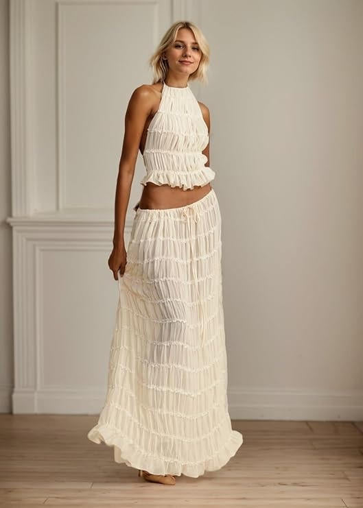 Boho Backless Maxi Summer Dress