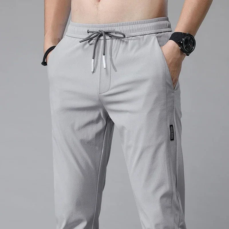 Summer Ice Silk Pants Mens