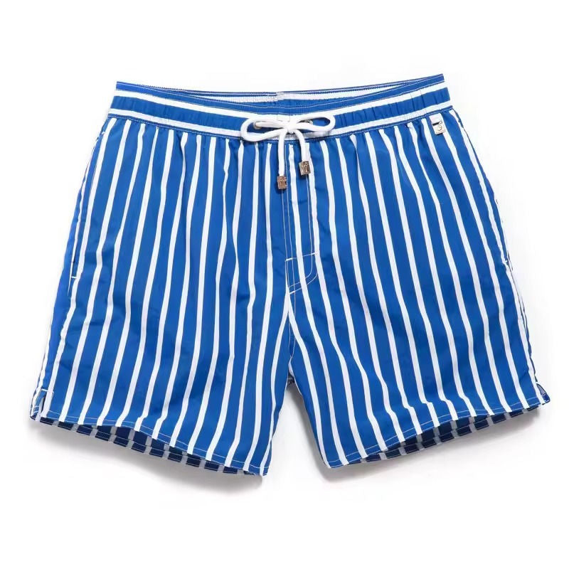 Striped Men's Swim Shorts