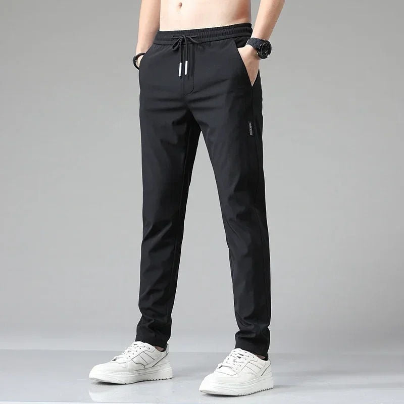 Summer Ice Silk Pants Mens