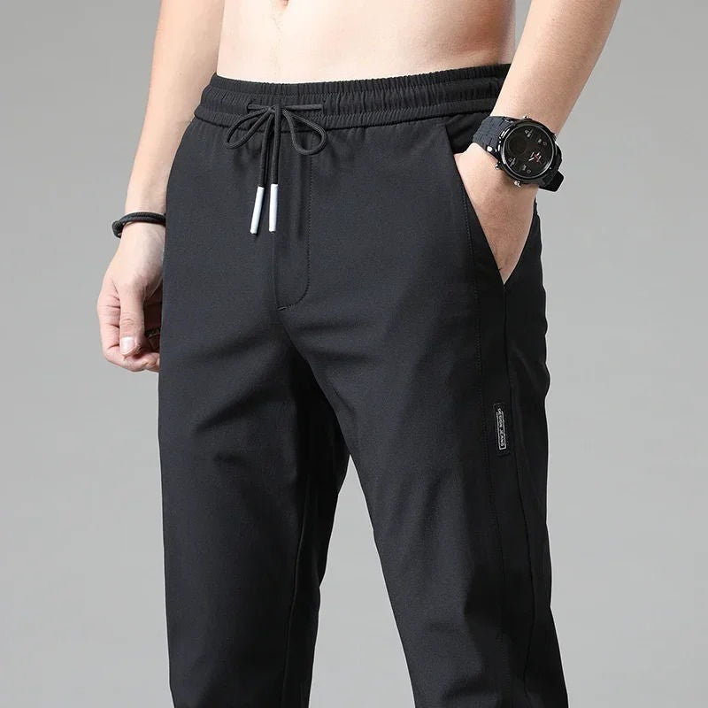 Summer Ice Silk Pants Mens