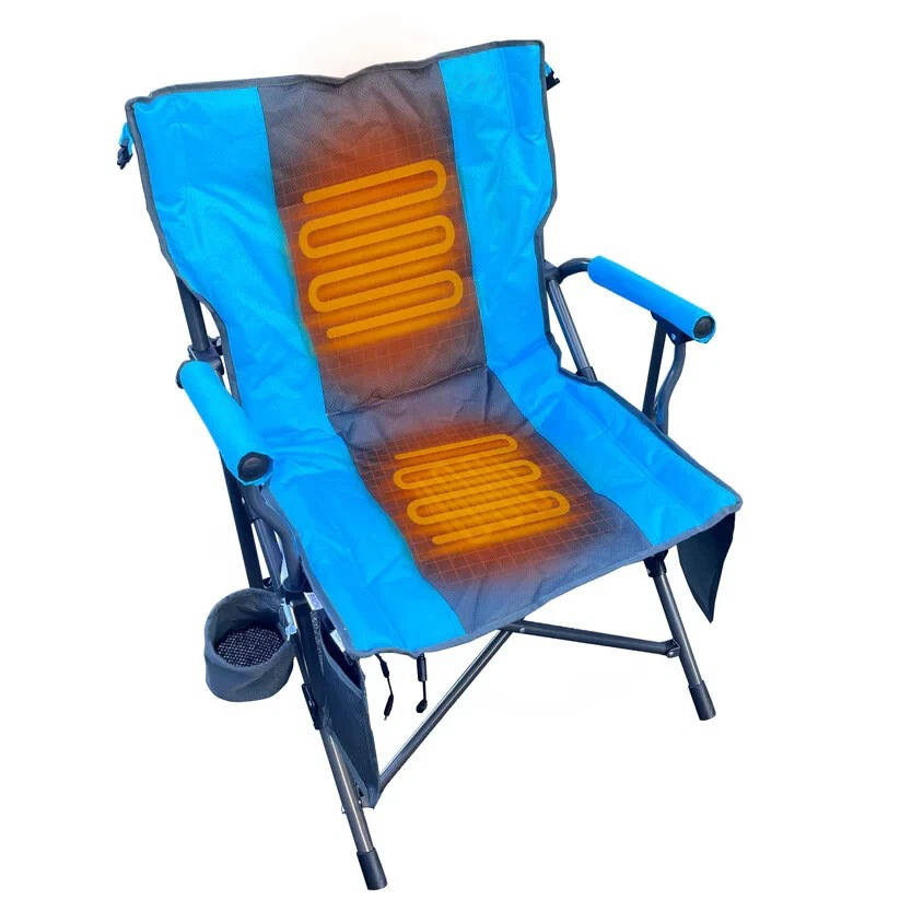 Slim Portable Heated Camping Chair