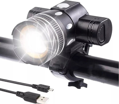 20000LM Rechargeable LED Bicycle Lights Front & Rear Bike Lamp Set