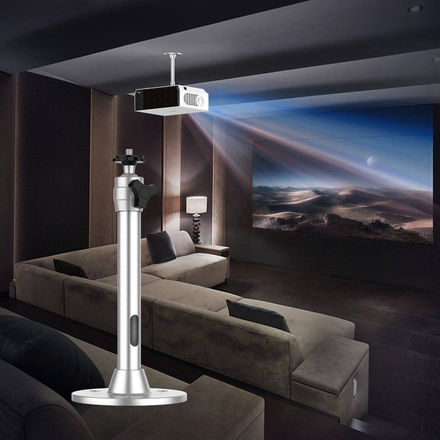 Universal Aluminium Projector Ceiling Mount