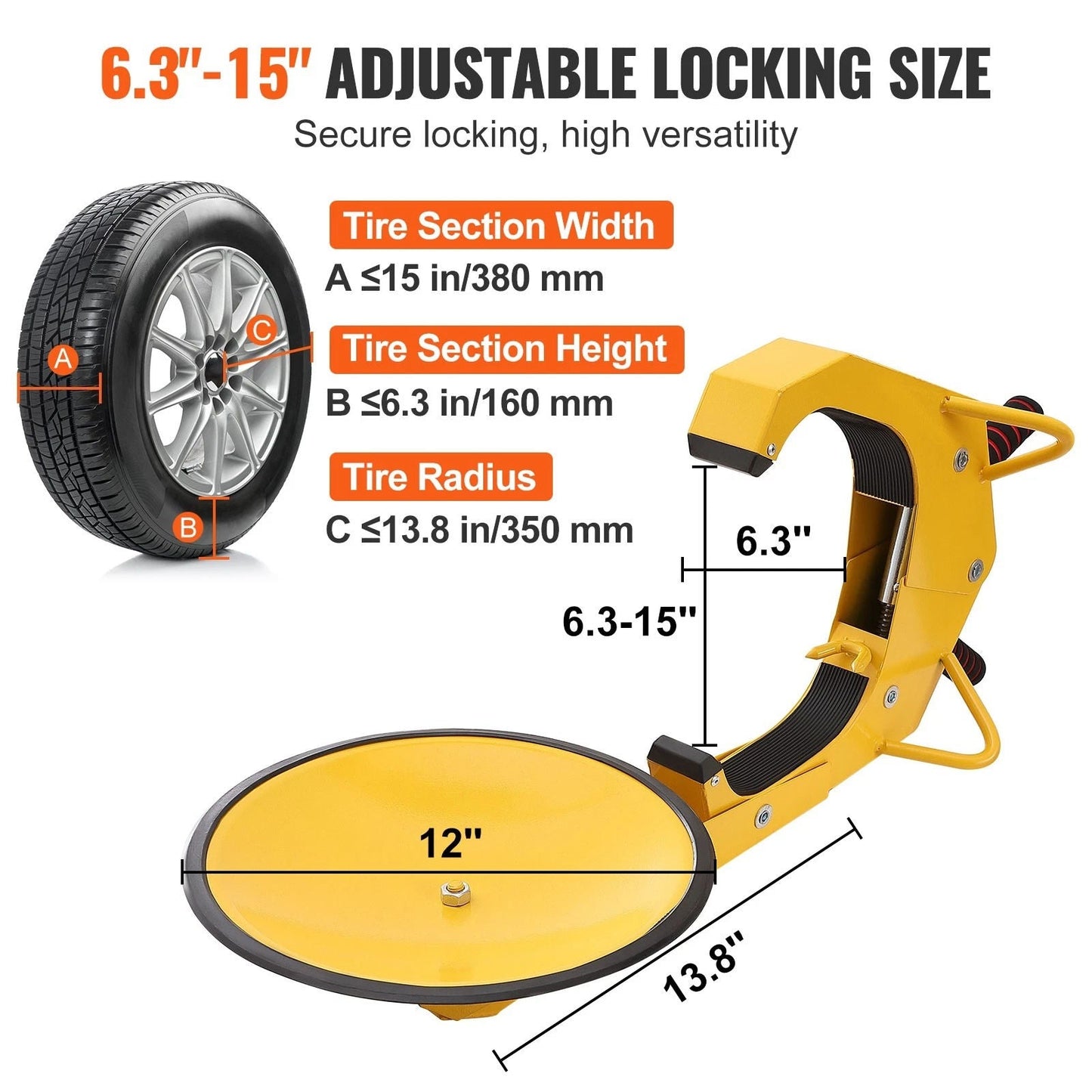Anti Theft Wheel Lock