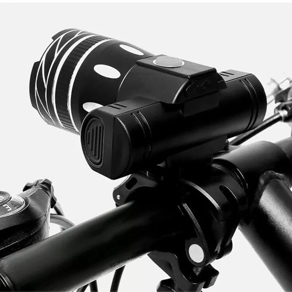 20000LM Rechargeable LED Bicycle Lights Front & Rear Bike Lamp Set