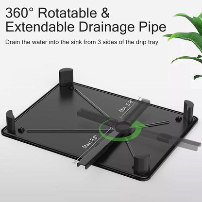 Over Sink Dish Drying Rack 2 Tier
