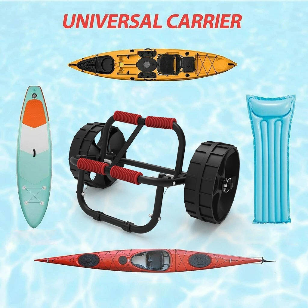 Heavy Duty Kayak Canoe Cart Wheels