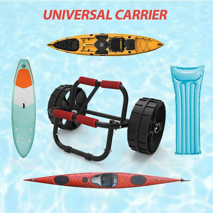 Heavy Duty Kayak Canoe Cart Wheels