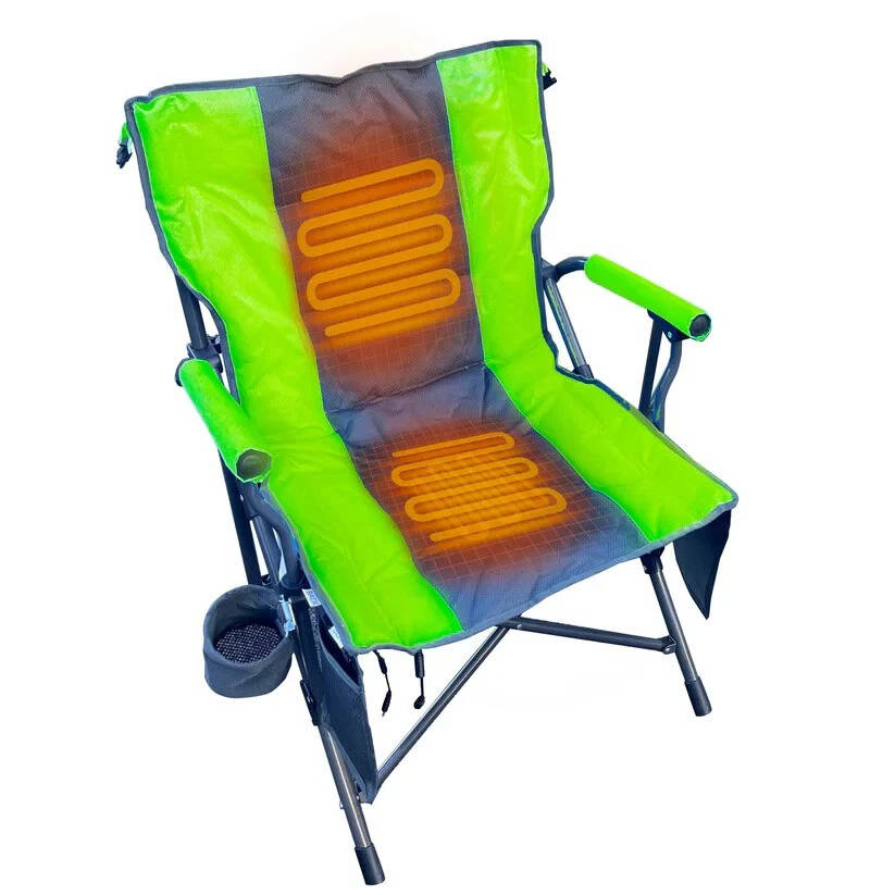 Slim Portable Heated Camping Chair