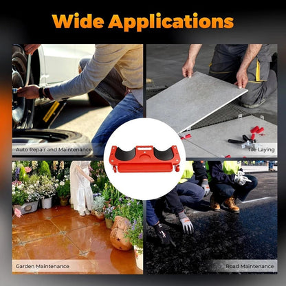 Rolling Knee Pad for Mechanic Carpenter Floors
