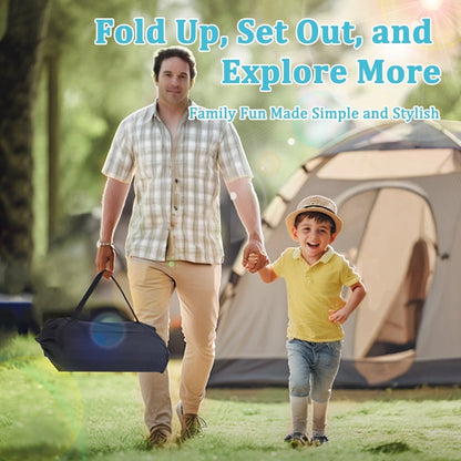 Camping Table Foldable with Storage