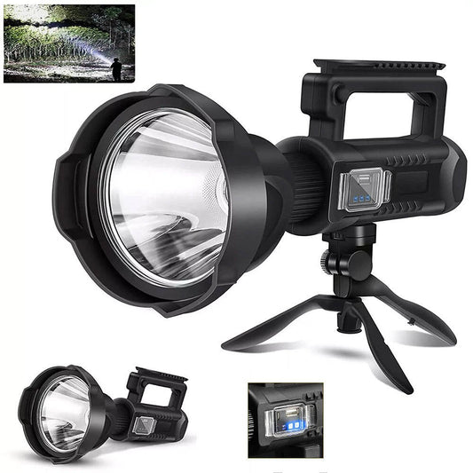 Super Bright LED Searchlight Handheld Flashlight