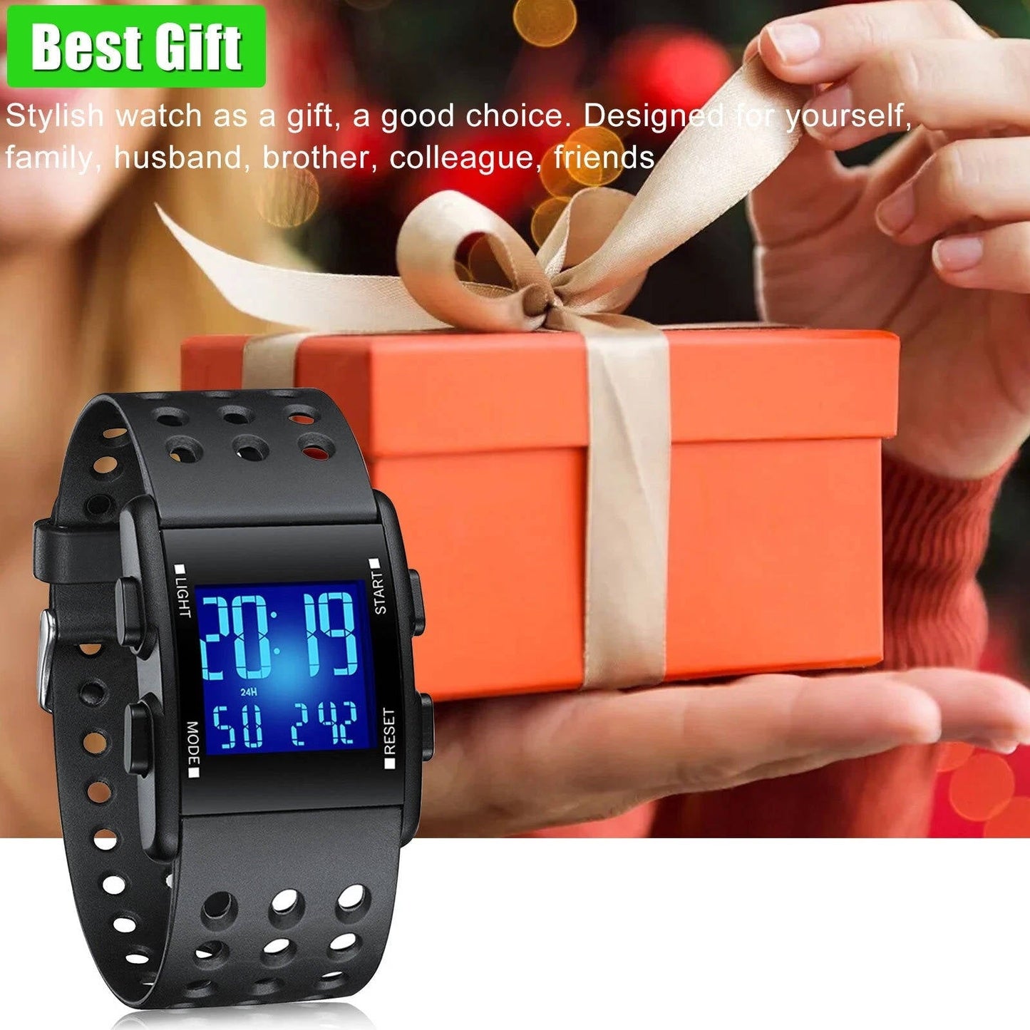 Men's Digital Sports Watch