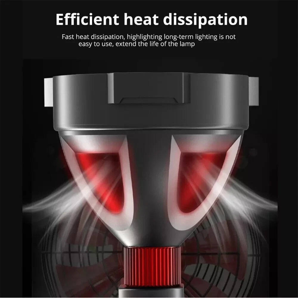 Super Bright LED Searchlight Handheld Flashlight