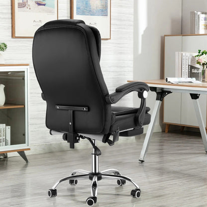 Ergonomic Office Chair with Massage – Lumbar Support & Reclining Function