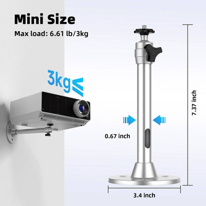 Universal Aluminium Projector Ceiling Mount