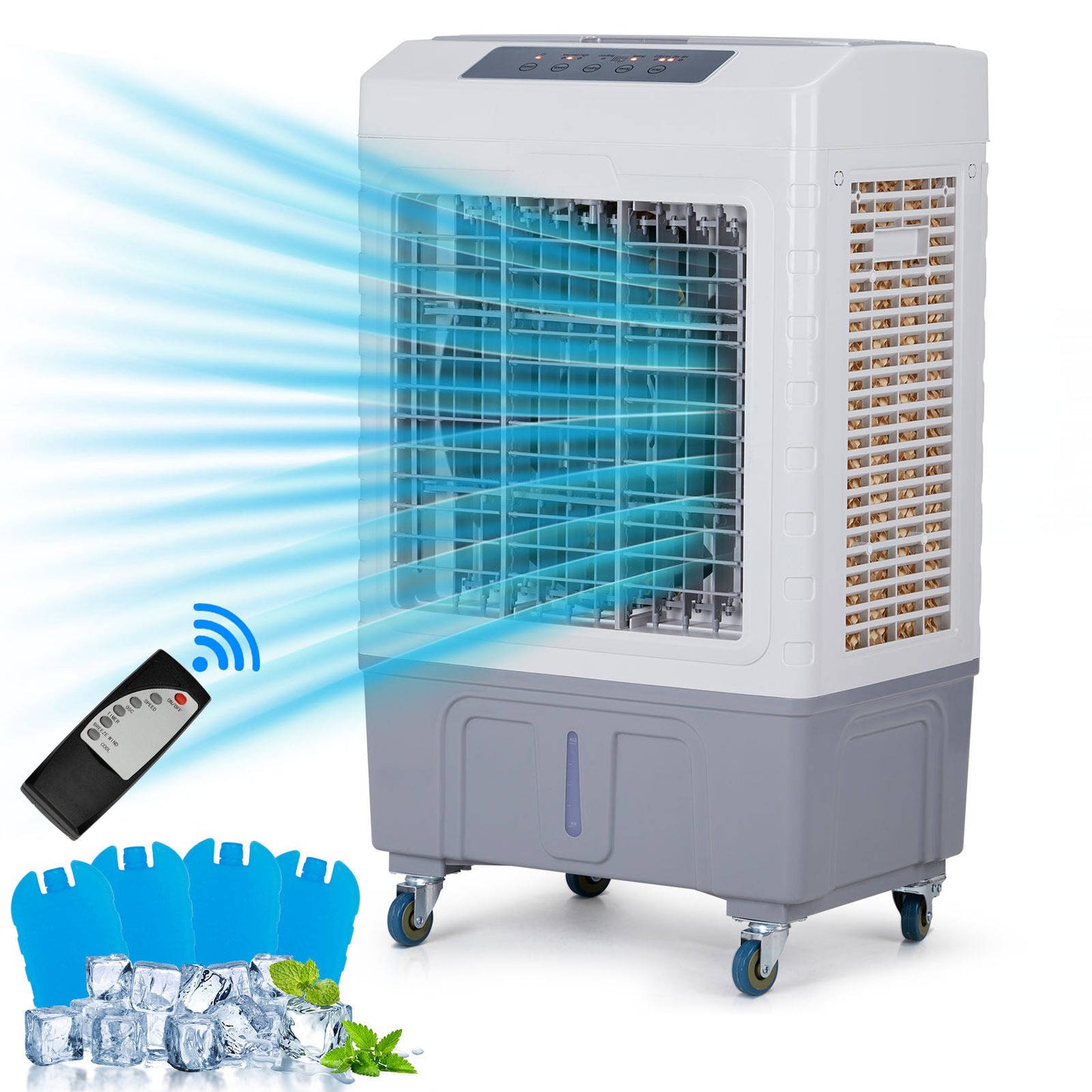 Indoor Outdoor Portable Evaporative Swamp Air Cooler