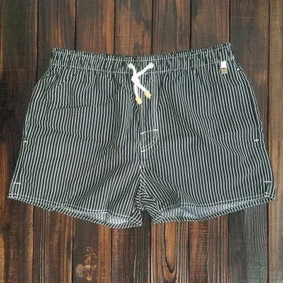 Striped Men's Swim Shorts