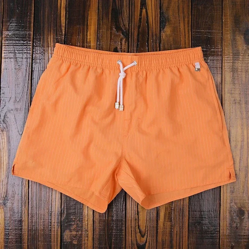 Striped Men's Swim Shorts