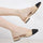 Ballerines à bride arrière à bout cap pour femmes