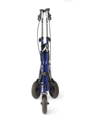 Lightweight 3 wheel Rollator mobility walker with basket