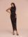 Jersey Lined Sleeveless Mesh Dress