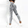 Leopard nahtlose Yogahose hohe Taille hebender Po Honig Pfirsich Po Fitness Leggings