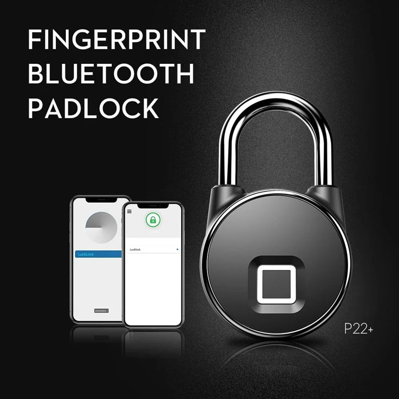 Smart fingeravtryckslås med Bluetooth-åtkomst