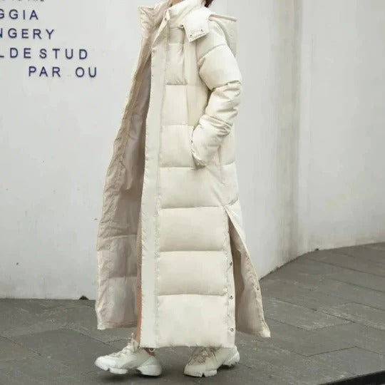 Long Quilted Coat For Women For Winter