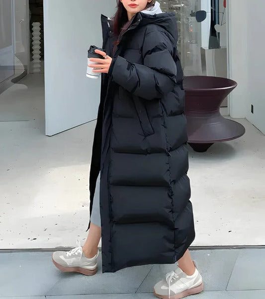 Long winter jacket for women