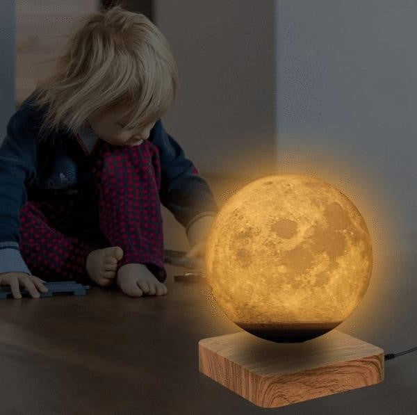 Magnetic Levitating Moon Lamp