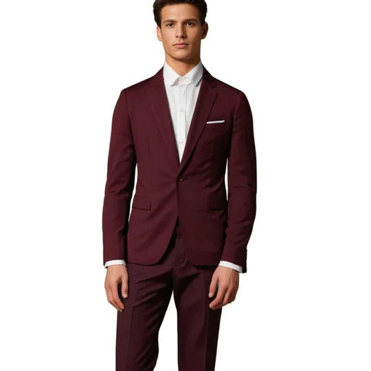 Men's Suit With Blazer and Trousers