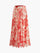 Mesh Printed Cover-Up Skirt
