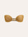 Metallic Bow Bandeau Bikini Top