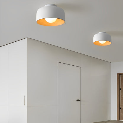 Lágmarks skál LED loftljós flatt festingarljós kerti