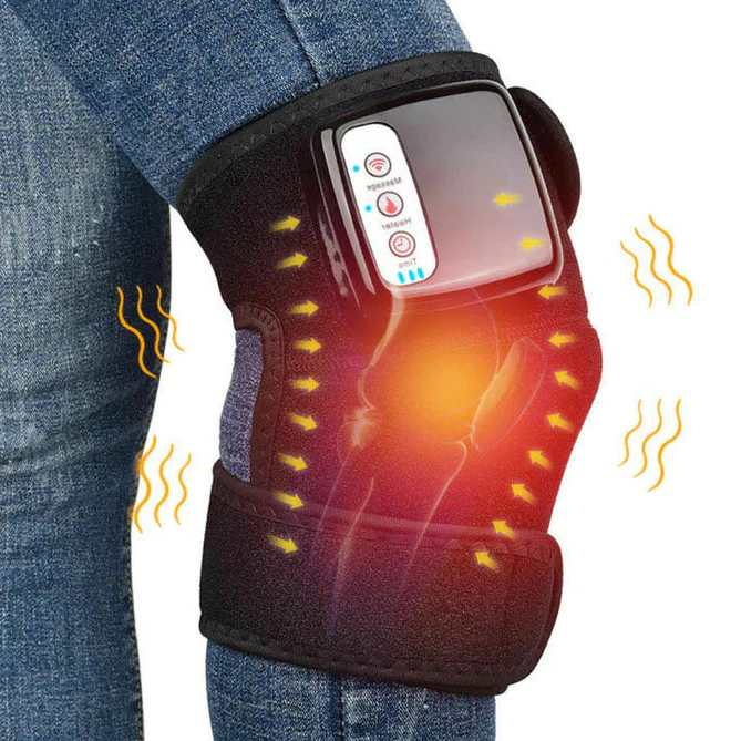 Rechargeable Heated Knee Massager for Arthritis & Pain Relief