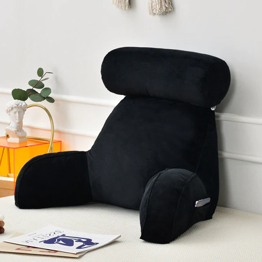 Backrest Pillow With Arms & Headrest